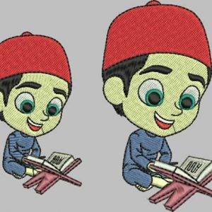 Doodle Lelaki Mengaji
