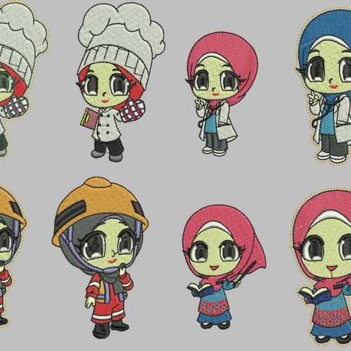 Combo Girl 10 Design