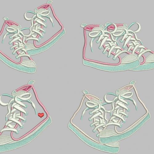 SHOES APPLIQUE