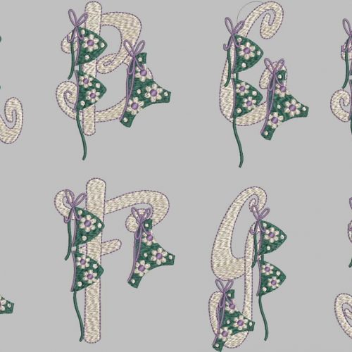 LINGERIE ALPHABET