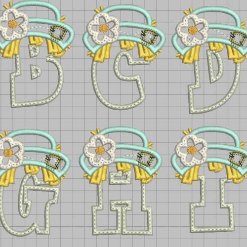 Girly Scarecrow Alpha Font