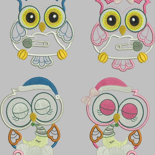 BABY OWLS COMBO