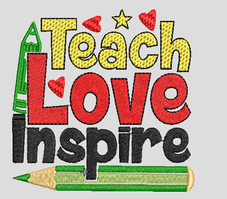 FREE DESIGN Teach Love Inspire