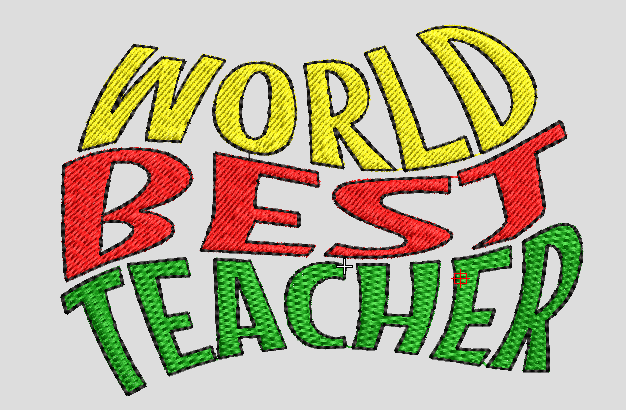 FREE DESIGN World Best Teacher