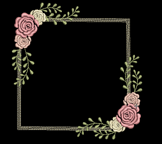 Corner Boader Flower
